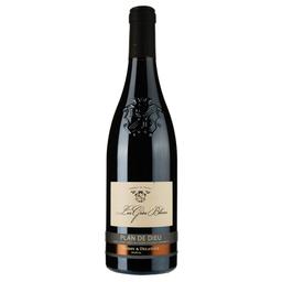 Вино Les Gres Bleus Plan de Dieu AOP Cotes du Rhone Villages 2022 красное сухое 0.75 л
