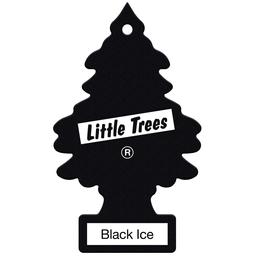 Ароматизатор воздуха Little Trees Елочка Чёрный лед (78092)
