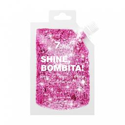 Гель-гліттер 7 Days Shine, Bombita! для волосся, обличчя та тіла, відтінок 901 Playful pink, 90 мл (6955050991232)