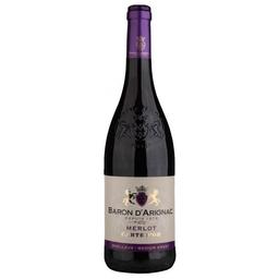 Вино Baron d'Arignac Merlot, 12%, 0,75 л