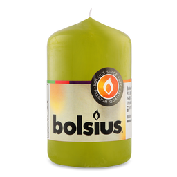 Свеча цилиндр Bolsius, лимонный (835180)