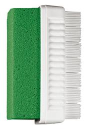 Щетка-пемза Titania, 9,5 см, зеленый (7065-R зел)