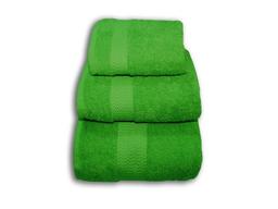 Полотенце махровое Ecotton, 90х50 см, 1 шт., зеленый (04912)