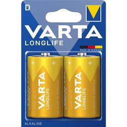 Батарейки Varta Longlife D Bli Alkaline, 2 шт.