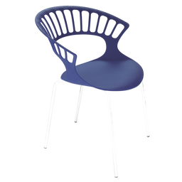 Кресло Papatya Tiara, база катафорез, пурпурный (4823052301309)