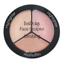 Палітра хайлайтеров для обличчя IsaDora Face Sculptor, відтінок 20 (Cool Glow), вага 18 г (492848)