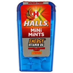 Леденцы Halls Mini Mints со вкусом апельсина и манго 12.5 г (907930)