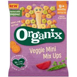 Дитячі овочеві снеки Organix Veggie Mini Mix Ups органічні 15 г
