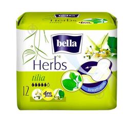Гігієнічні прокладки Bella Herbs tilia, 12 шт (BE-012-RW12-020)