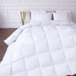 Одеяло пуховое MirSon DeLuxе 030, двуспальное, 205x172, белое (2200000003683)