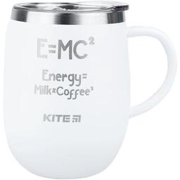 Термокружка Kite Energy Milk Coffee 360 мл белая (K22-378-03-2)