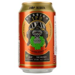 Пиво Hop Rider Session IPA, светлое, 4,9%, ж/б, 0,33 л (852356)