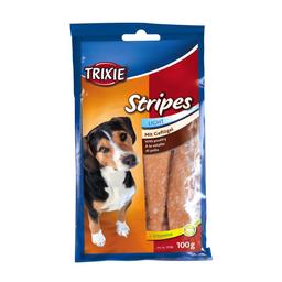 Ласощі для собак Trixie Stripes Light, з м'ясом домашньої птиці, 100 г