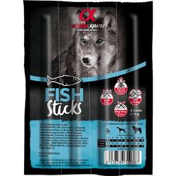 Напіввологі ласощі для собак Alpha Spirit Sticks Fish, палички з риби, 4 шт., 40 г