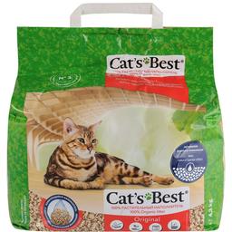 Наполнитель Cat's Best Original для кошек древесный 10 л/4.3 кг