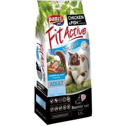 Сухий корм для котів FitActive Cat Adult Sensitive, 1,5 кг
