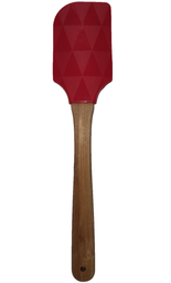 Лопатка силиконовая Offtop, 25 см, красный (834991)