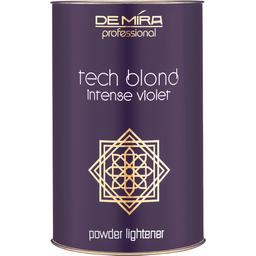 Профессиональная обесцвечивающая пудра DeMira Professional Tech Blond Intense Violet, с антижелтым эффектом, 300 г