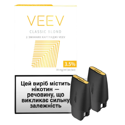 Картридж для POD систем Veev Classic Blond 3,5%, 1,5 мл, 2 шт. (907938)