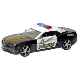 Машинка Uni-fortune Chevrolet Camaro Police Car, 1:32, черный (554005P)