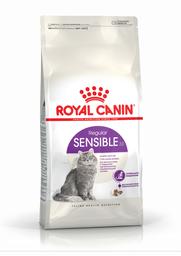 Сухой корм для кошек Royal Canin Sensible с чувствительных пищеварением, мясо птицы и рис, 2 кг