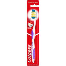 Зубная щетка Colgate Classic Clean 2 шт. фиолетовая