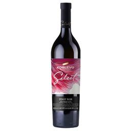 Вино Koblevo Select Pinot Noir, красное, полусухое, 9-14%, 0,75 л