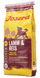 Сухий корм для собак зі зниженою активністю Josera Lamm&Reis, з ягням, 12.5 кг