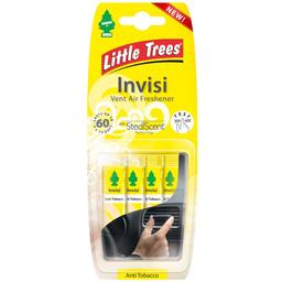Ароматизатор повітря Little Trees Invisi Анти тютюн, 4 кліпси (9800.5)