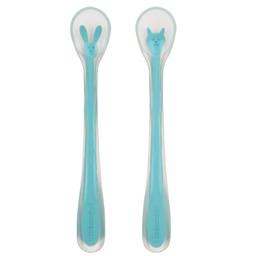 Ложечки Bebe Confort Silicone Spoons, блакитні, 2 шт. (3105204300)