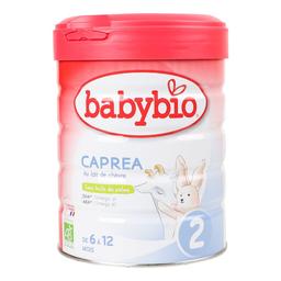 Органическая молочная смесь BabyBio Caprea 2, на козьем молоке, для детей 6-12 мес., 800 г