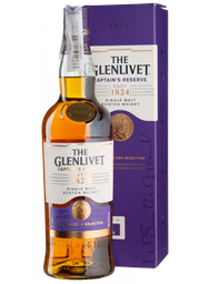 Виски Glenlivet Captain's Reserve Single Malt Scotch Whisky 40% 0.7 л в подарочной упаковке
