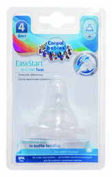 Соска силіконова Canpol babies EasyStart, для каш, 6+, 1 шт. (21/723)