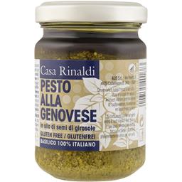 Крем-паста Casa Rinaldi Pesto alla Genovese в подсолнечном масле 130 г (699051)