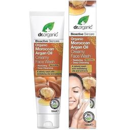 Гель для вмивання з аргановою олією Dr. Organic Bioactive Skincare Organic Μoroccan Argan Oil Creamy Face Wash 150 мл