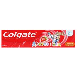 Дитяча зубна паста Colgate Лікар Заєць зі смаком полуниці, 66 мл (424196)