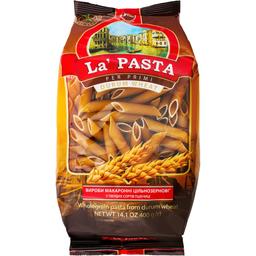 Макаронные изделия La Pasta Перья, цельнозерновые, 400 г (816995)