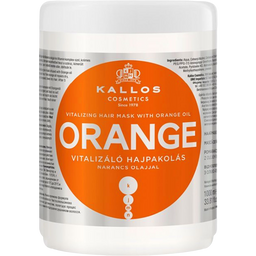 Маска для волосся Kallos Cosmetics Orange, що зміцнює з маслом апельсина, 1 л