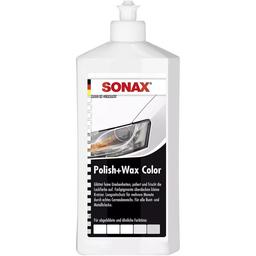 Поліроль Sonax NanoPro, з воском кольоровий, біла, 500 мл