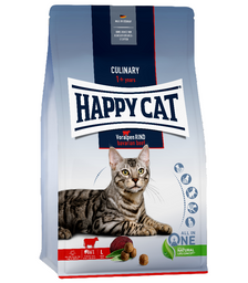 Сухой корм для взрослых кошек Happy Cat Culinary Voralpen Rind, со вкусом говядины, 10 кг (70560)