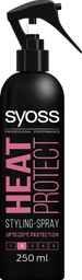 Термозащитный спрей для укладки волос Syoss Heat Protect Фиксация 2, 250 мл