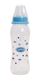 Бутылочка для кормления Lindo, изогнутая, 250 мл, голубой (Li 145 гол)