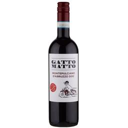 Вино Gatto Matto Montepulciano d`Abruzzo, красное, сухое, 0,75 л