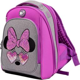 Рюкзак каркасний Yes S-89 Minnie Mouse, сірий з рожевим (554095)