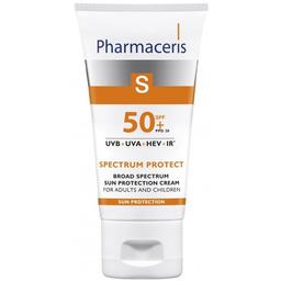 Солнцезащитный крем широкого спектра действия Pharmaceris S Sun Protect, SPF50+, 50 мл (E14906)