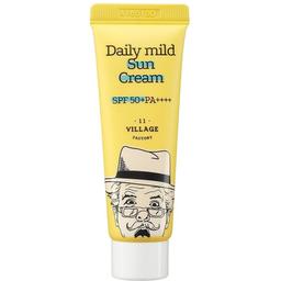 Сонцезахисний щоденний крем Village 11 Factory Daily Mild Sun Cream, SPF 50 + PA ++++, 50 мл
