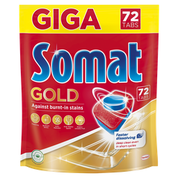 Таблетки для посудомоечных машин Somat Gold, 72 шт. (763682)