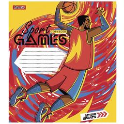 Зошит загальний 1 Вересня Sport Games, A5, в лінію, 36 листів