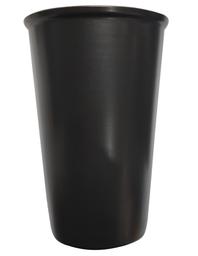 Чашка фарфоровая Offtop, 470 мл, темно-серый (850093)