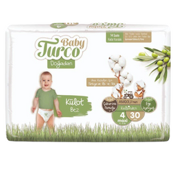 Подгузники детские Baby Turco 4 (8-14 кг), 30 шт. (8682241200047)
